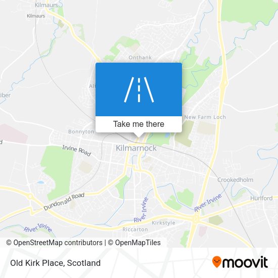 Old Kirk Place map