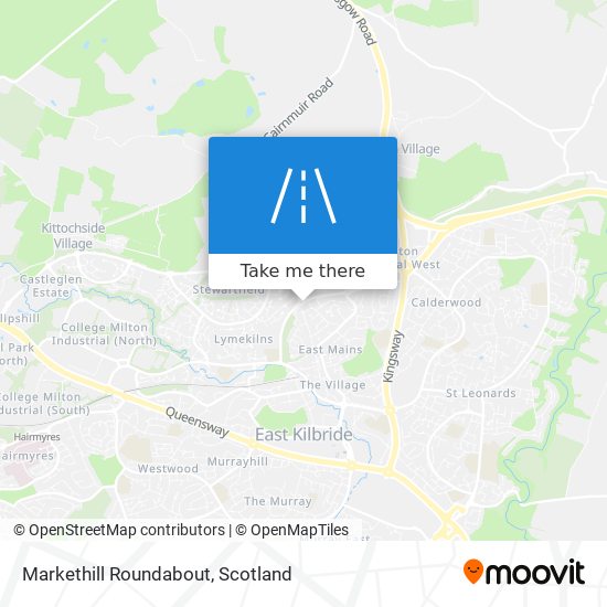 Markethill Roundabout map