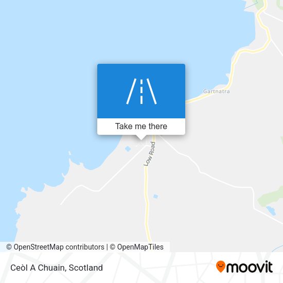 Ceòl A Chuain map