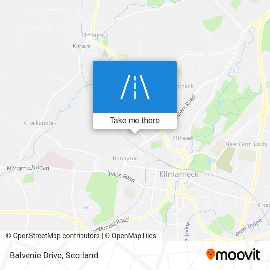Balvenie Drive map