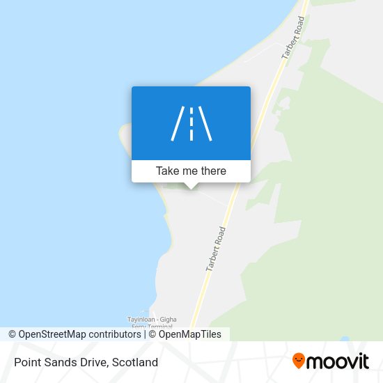 Point Sands Drive map