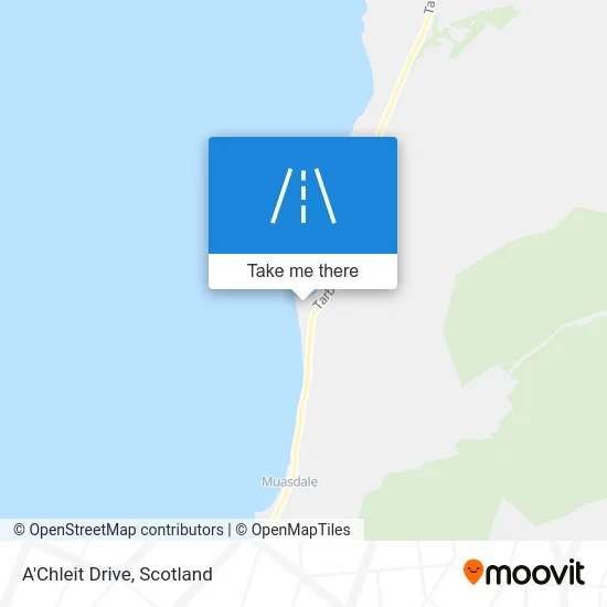 A'Chleit Drive map
