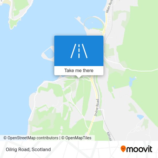 Oilrig Road map