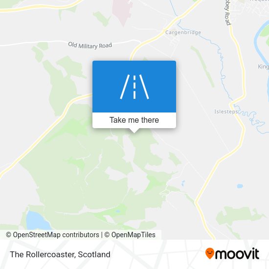The Rollercoaster map