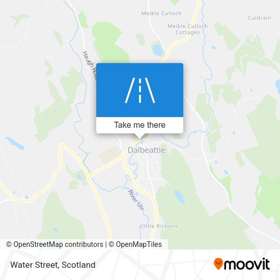 Water Street map