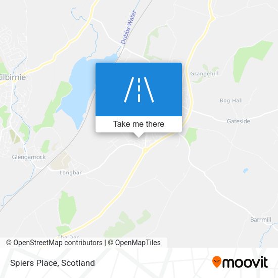 Spiers Place map