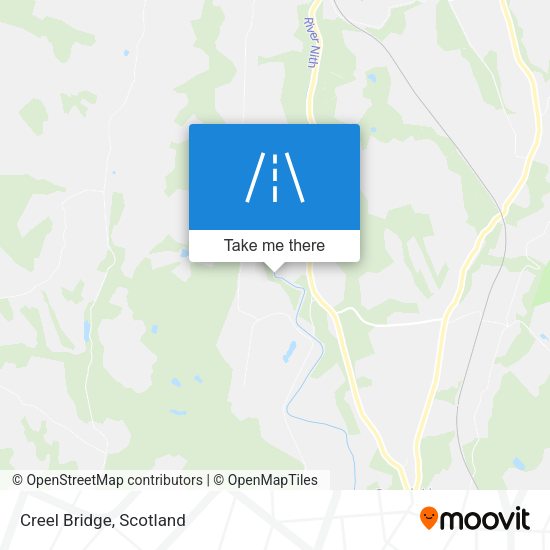 Creel Bridge map