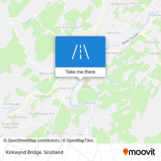 Kirkwynd Bridge map
