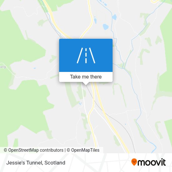 Jessie's Tunnel map