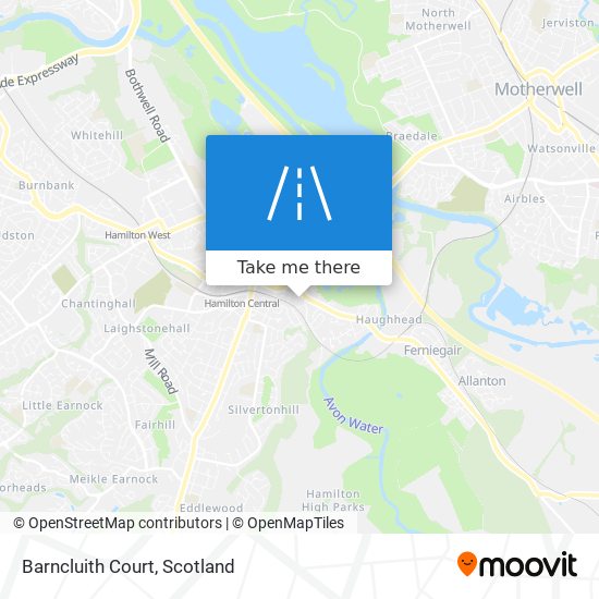 Barncluith Court map