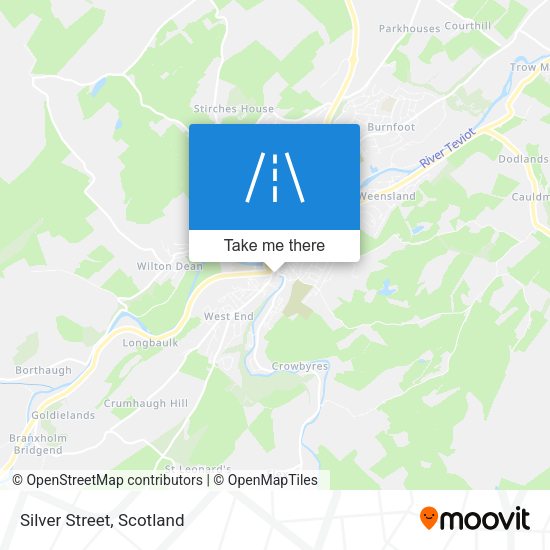 Silver Street map