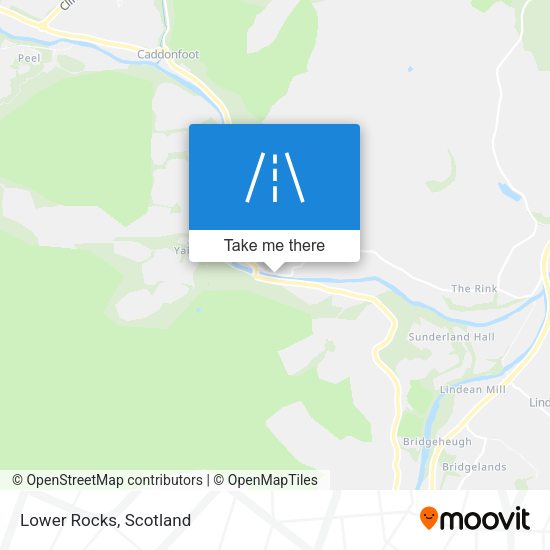 Lower Rocks map