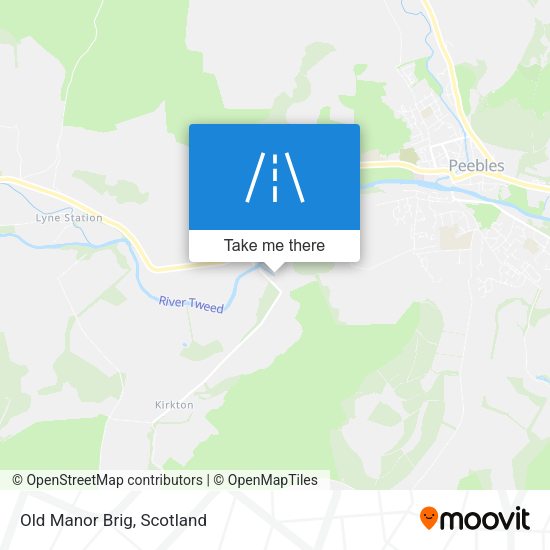 Old Manor Brig map