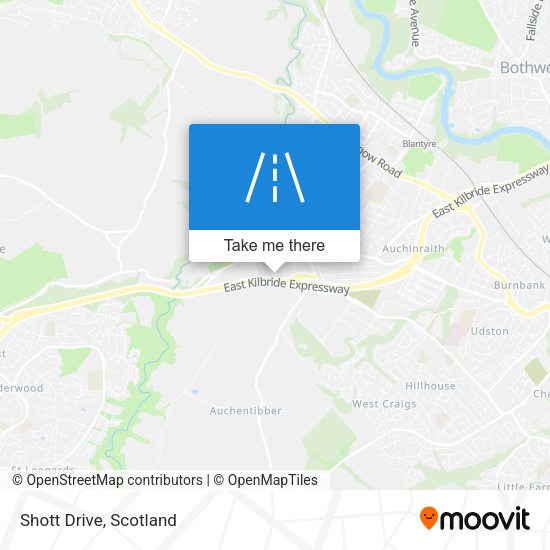 Shott Drive map