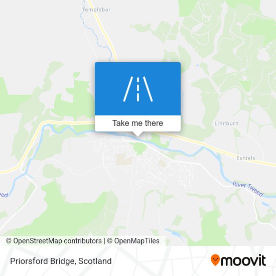 Priorsford Bridge map