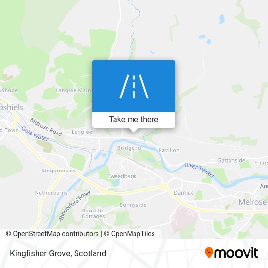 Kingfisher Grove map