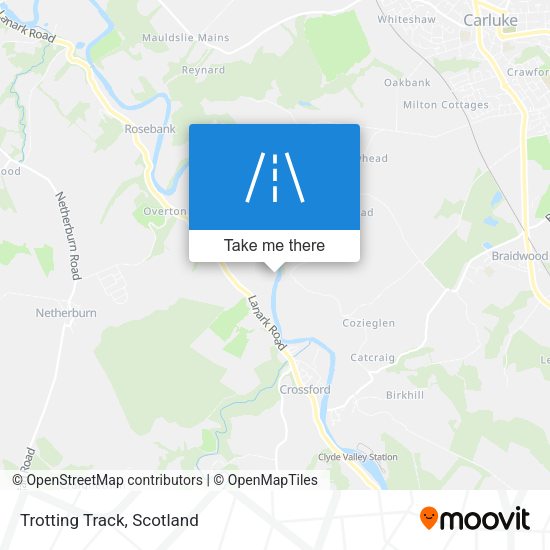 Trotting Track map