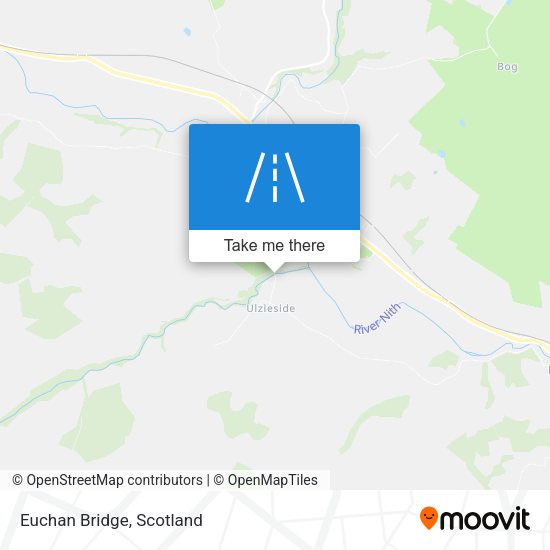 Euchan Bridge map