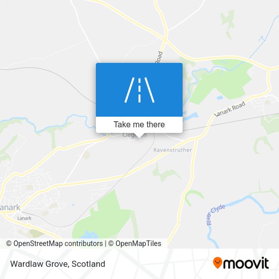 Wardlaw Grove map