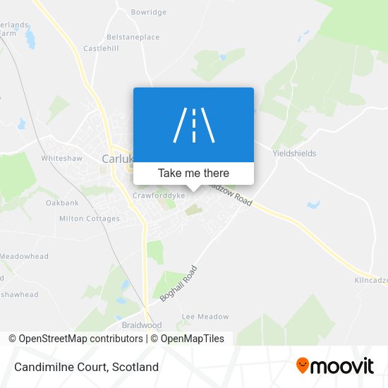 Candimilne Court map
