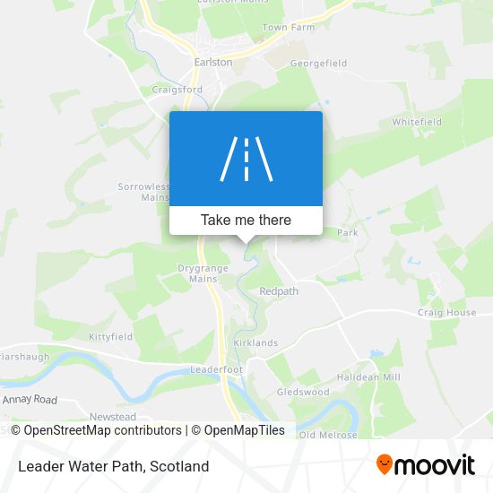 Leader Water Path map
