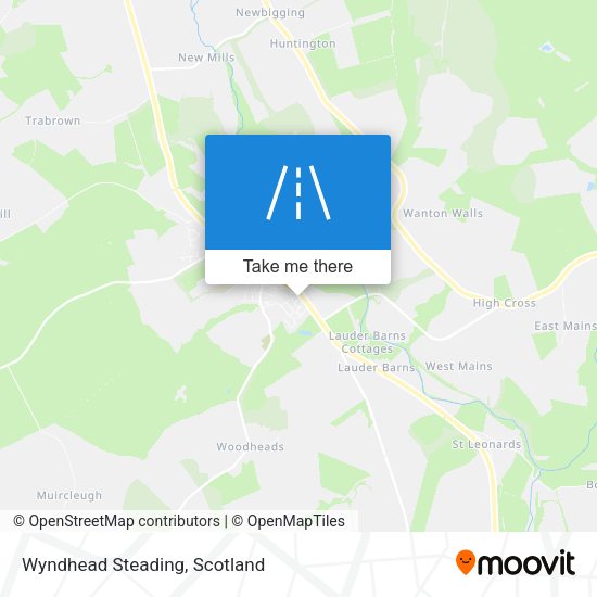 Wyndhead Steading map