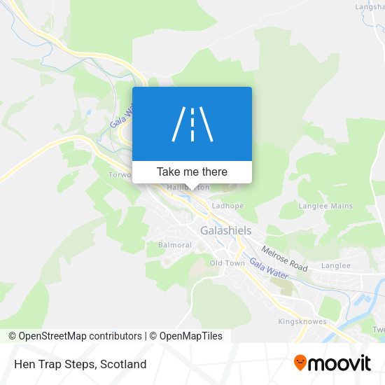 Hen Trap Steps map