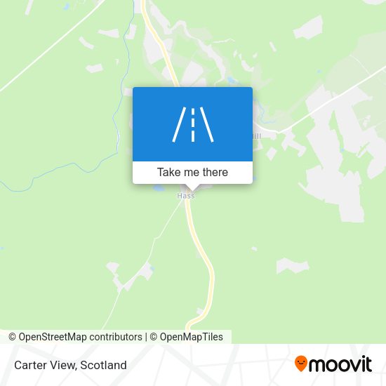Carter View map