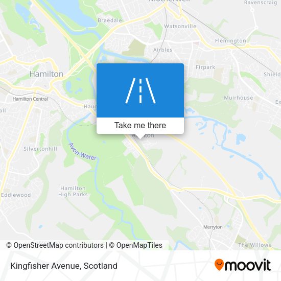 Kingfisher Avenue map