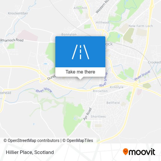 Hillier Place map