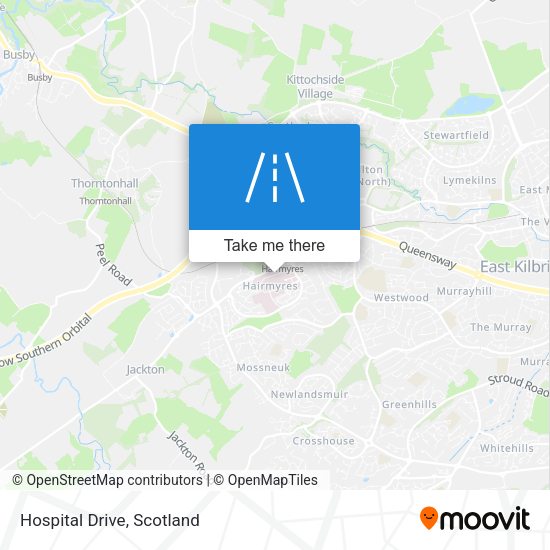 Hospital Drive map