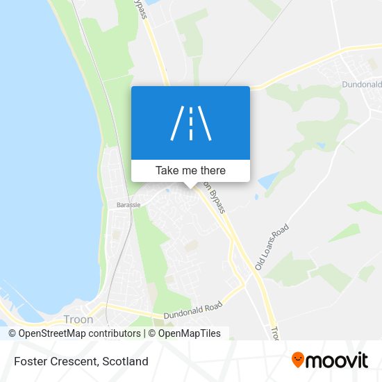 Foster Crescent map