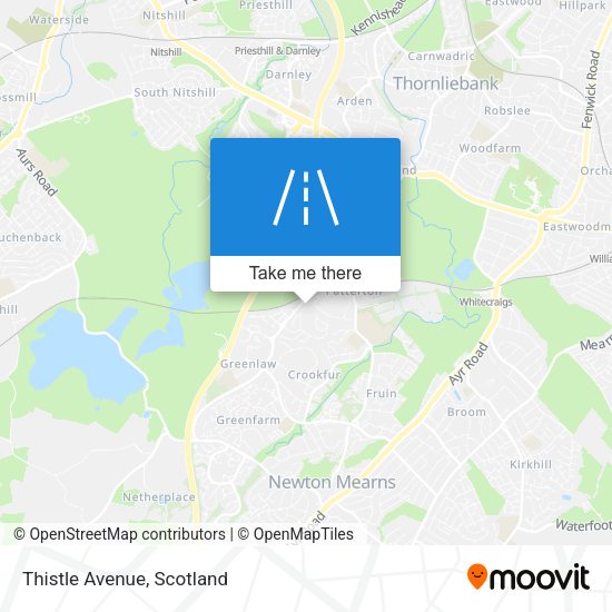 Thistle Avenue map