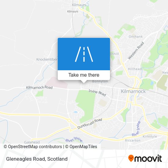 Gleneagles Road map
