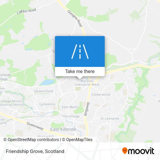 Friendship Grove map