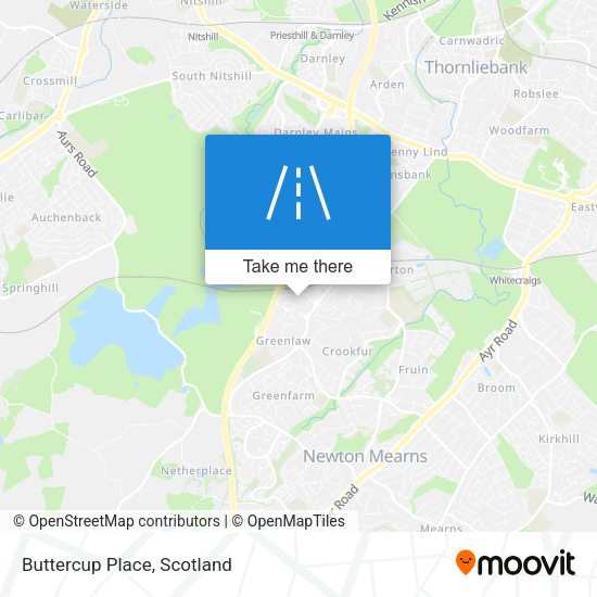 Buttercup Place map
