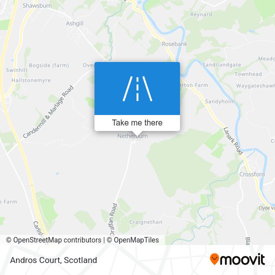 Andros Court map
