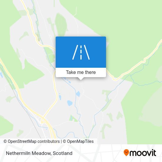 Nethermiln Meadow map