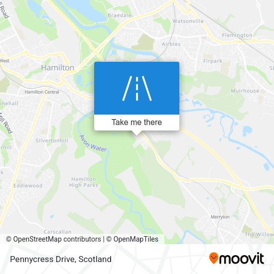 Pennycress Drive map