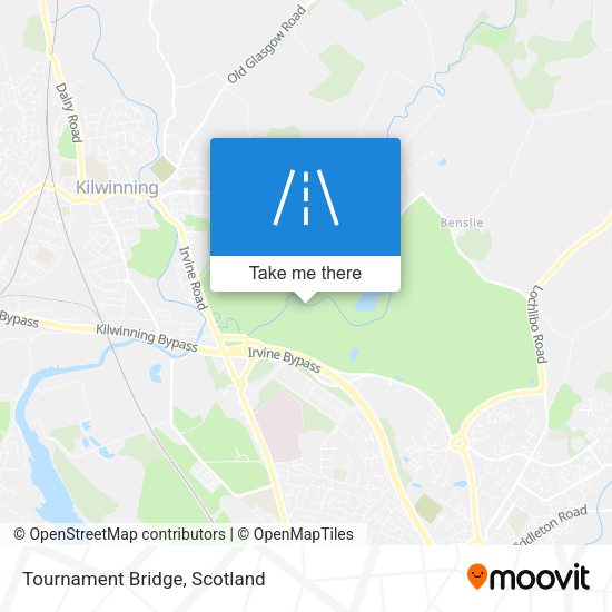Tournament Bridge map