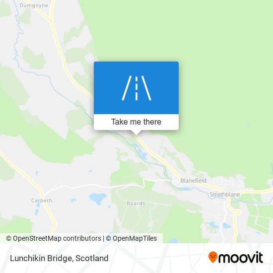 Lunchikin Bridge map