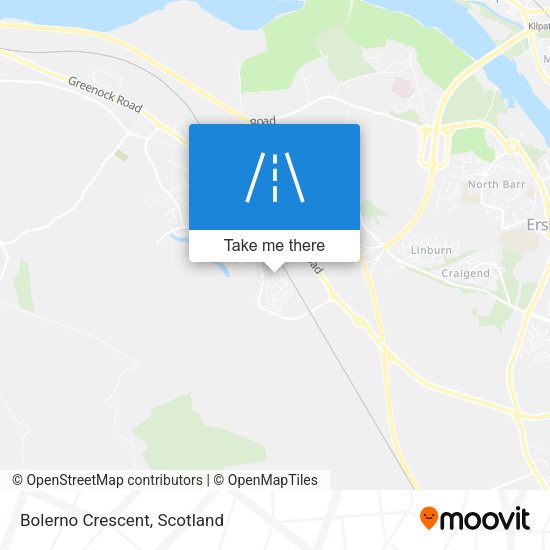 Bolerno Crescent map