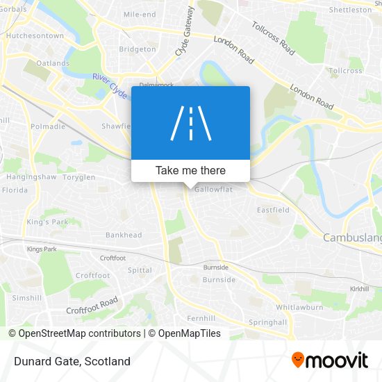 Dunard Gate map