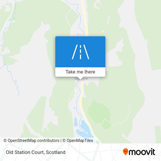 Old Station Court map