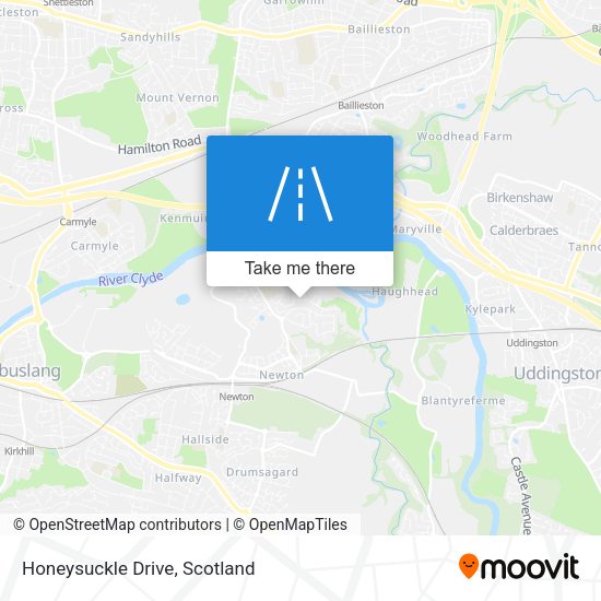 Honeysuckle Drive map