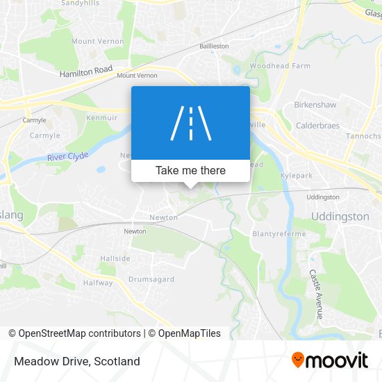 Meadow Drive map