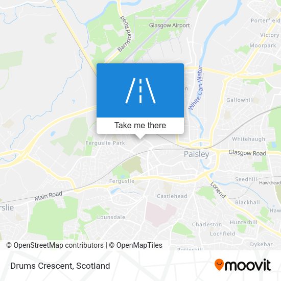 Drums Crescent map