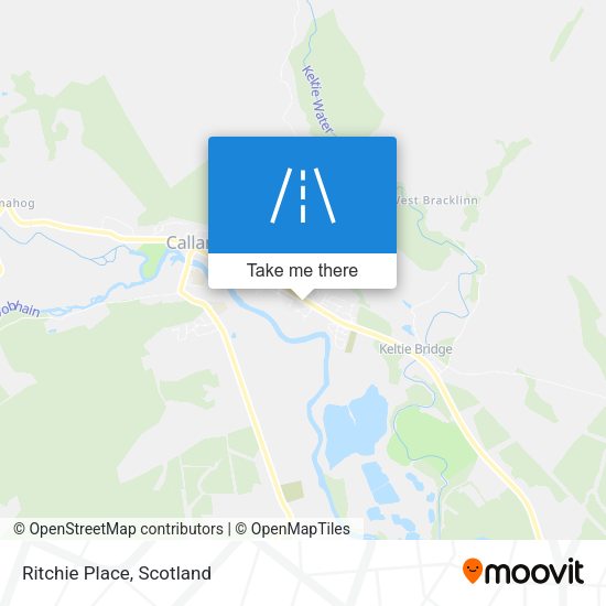 Ritchie Place map