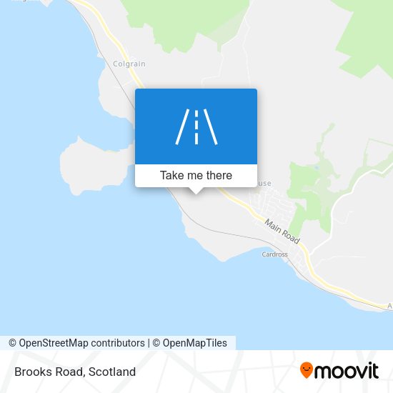 Brooks Road map