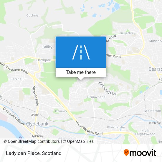 Ladyloan Place map